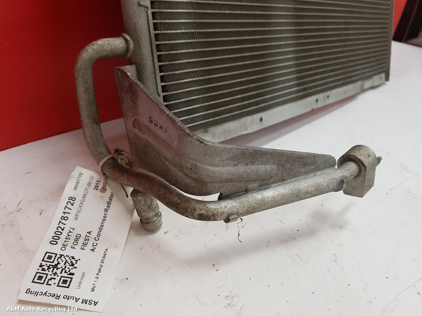 View Auto part Condenser Ford Fiesta 2015