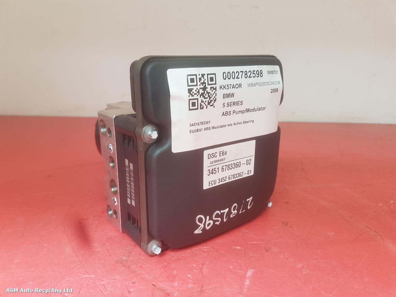 View Auto part ABS Pump/Modulator Bmw 5 Series 2008