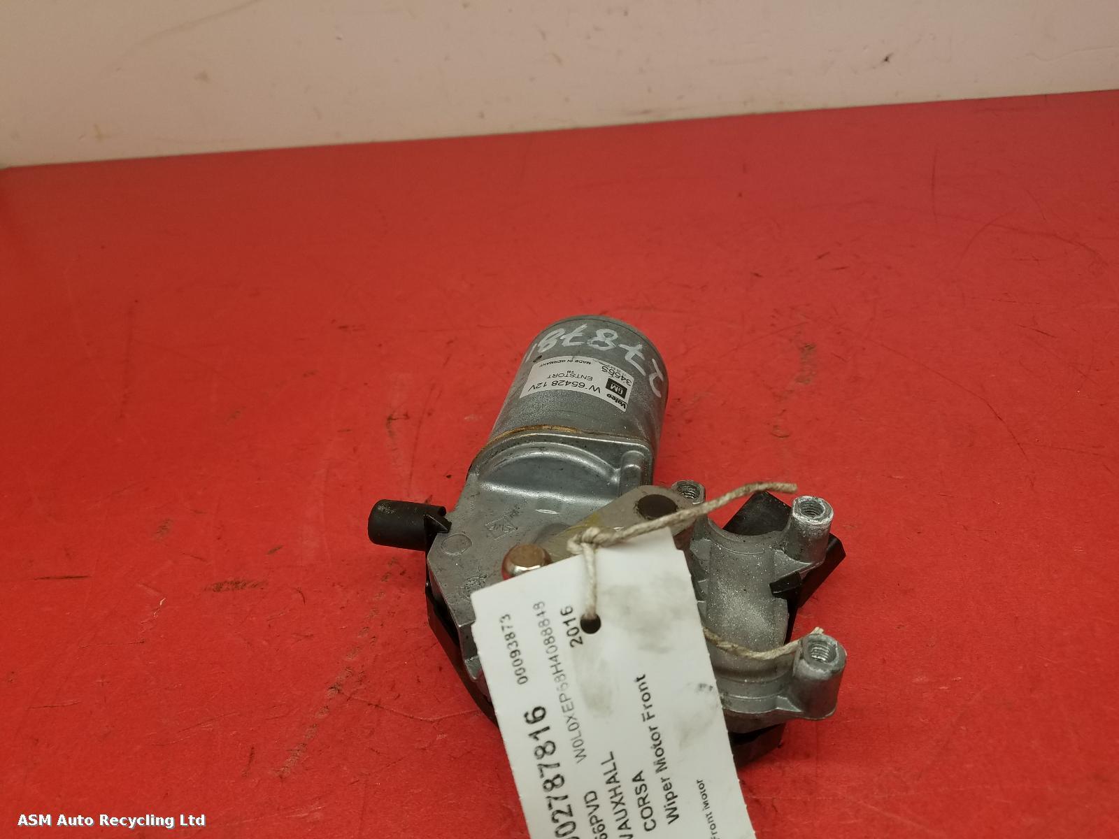 View Auto part Wiper Motor Front Vauxhall Corsa 2016