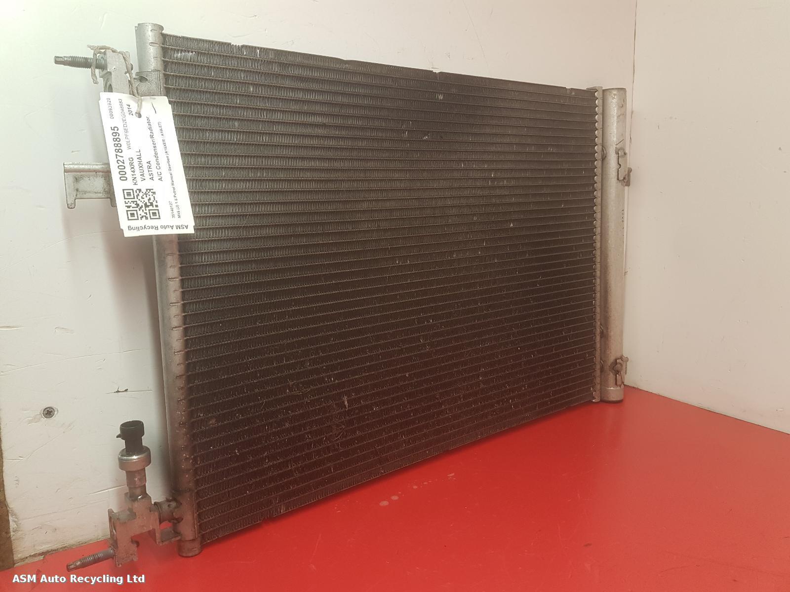 View Auto part Condenser Vauxhall Astra 2014