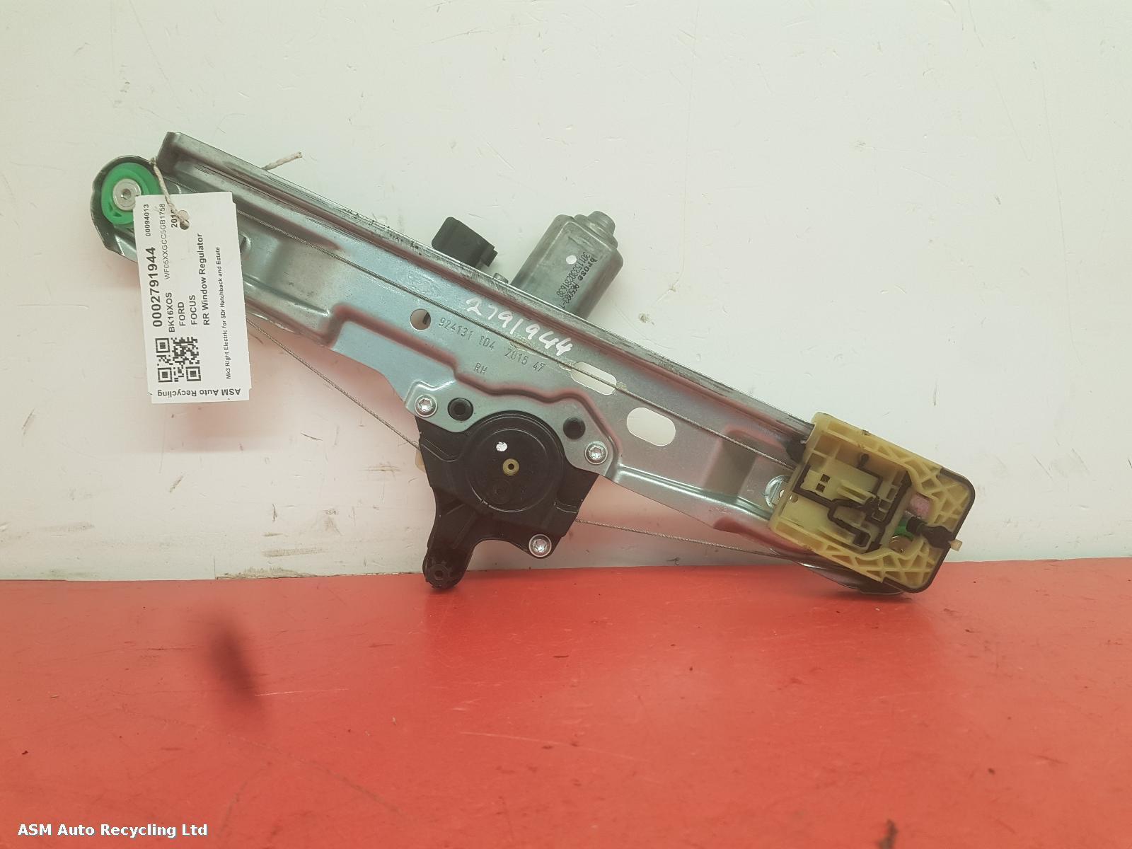 View Auto part RR Window Regulator Ford Focus 2016