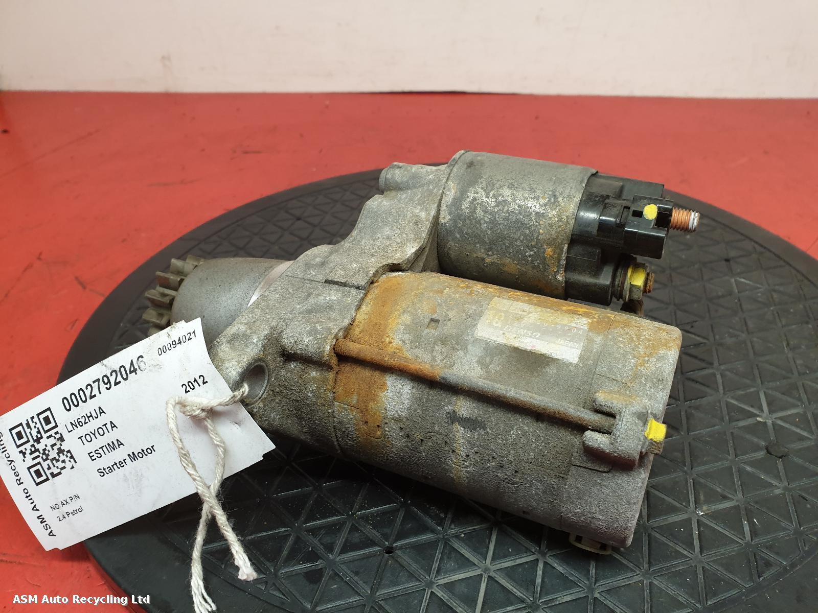 View Auto part Starter Motor Toyota Estima 2012