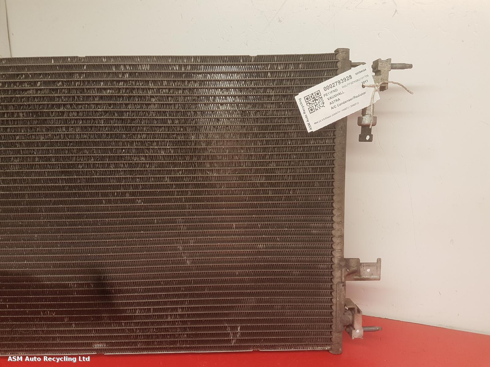 View Auto part Condenser Vauxhall Astra 2011
