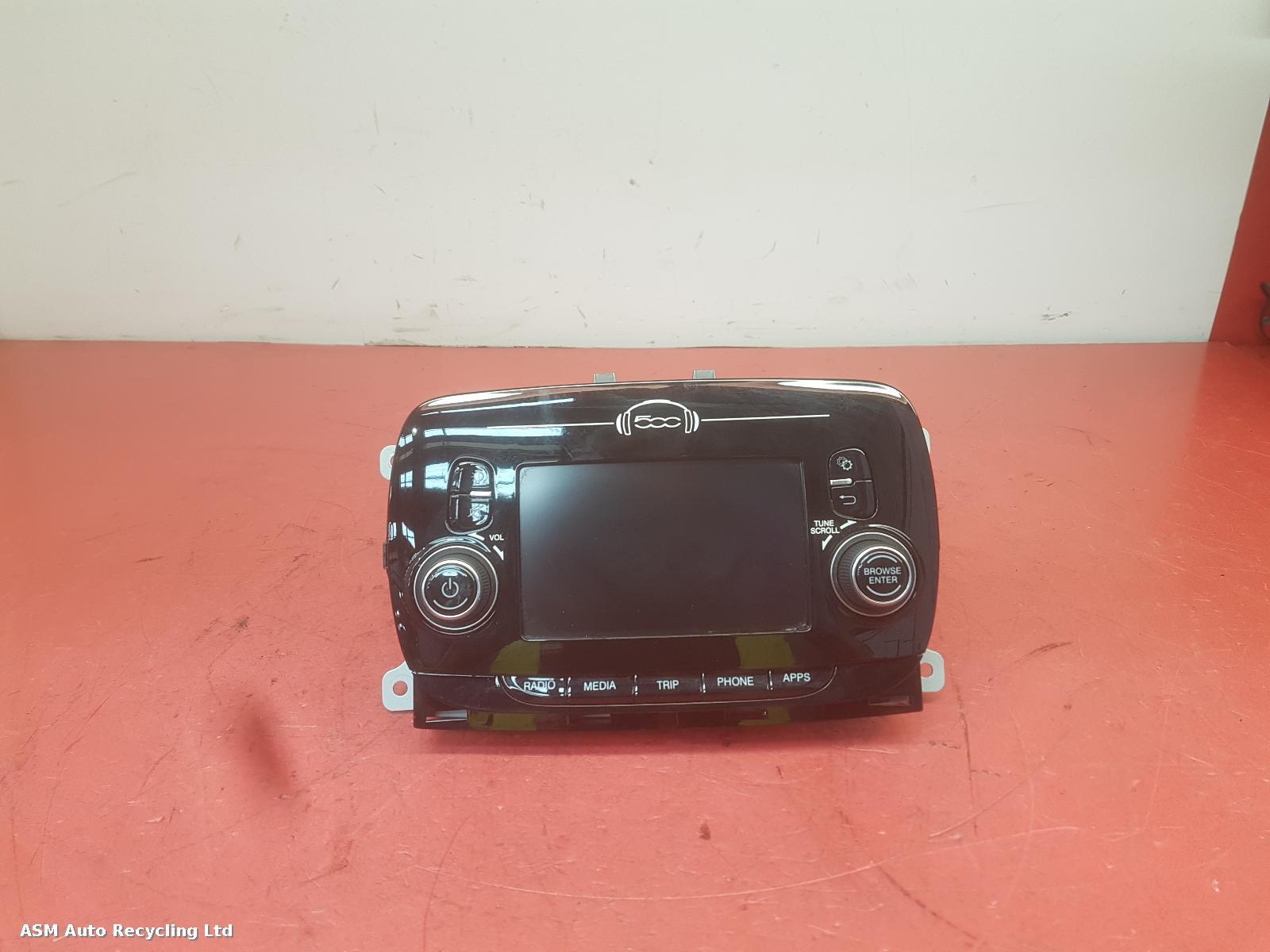 View Auto part Radio Display Fiat 500 2018