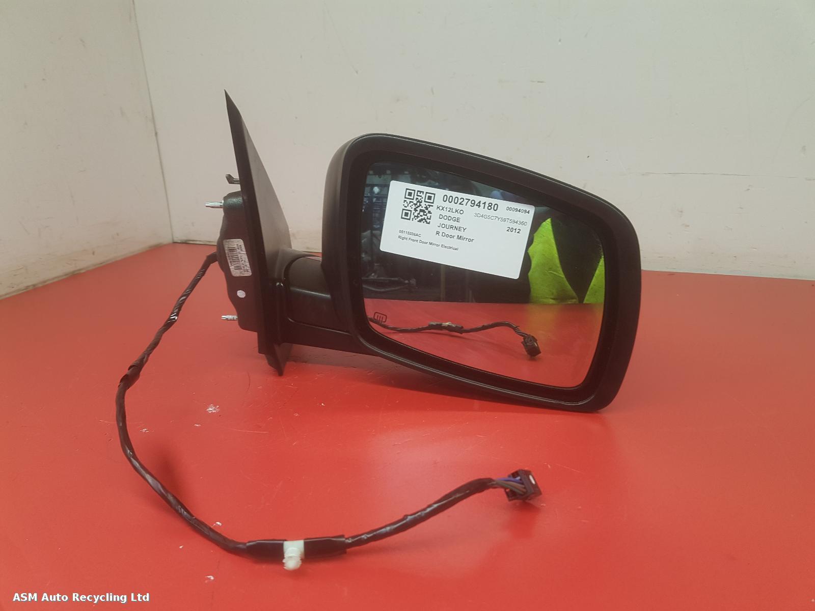 View Auto part R Door Mirror Dodge Journey 2012