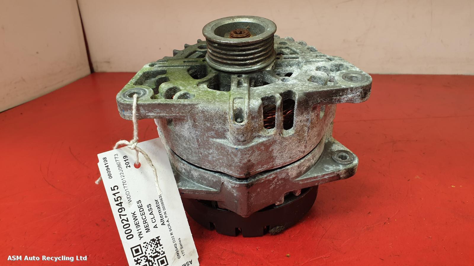 View Auto part Alternator Mercedes A Class 2019