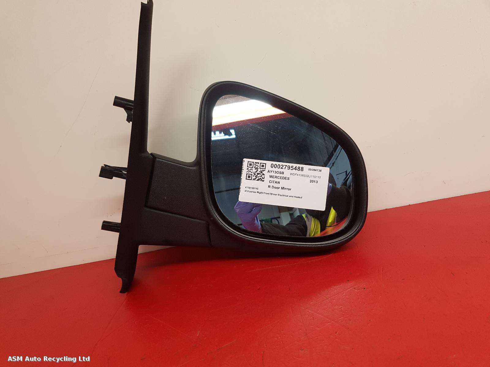 View Auto part R Door Mirror Mercedes Citan 2013