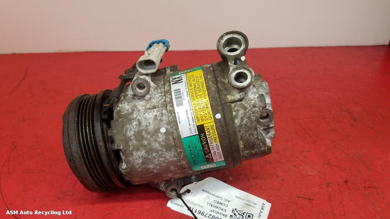 View Auto part Compressor Vauxhall Combo 2004