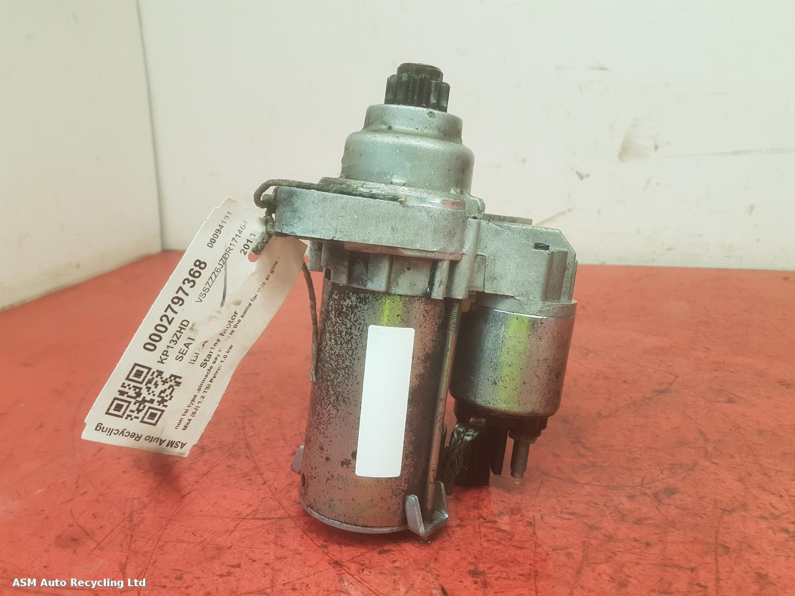 View Auto part Starter Motor Seat Ibiza 2013