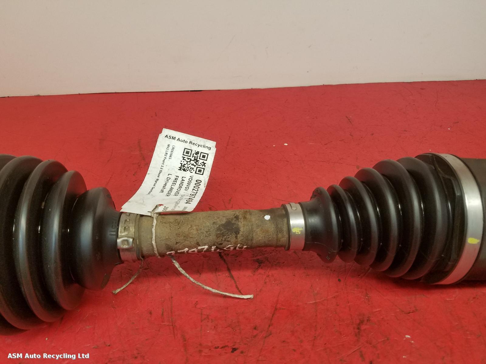 View Auto part Left Driveshaft Land Rover Freelander 2009
