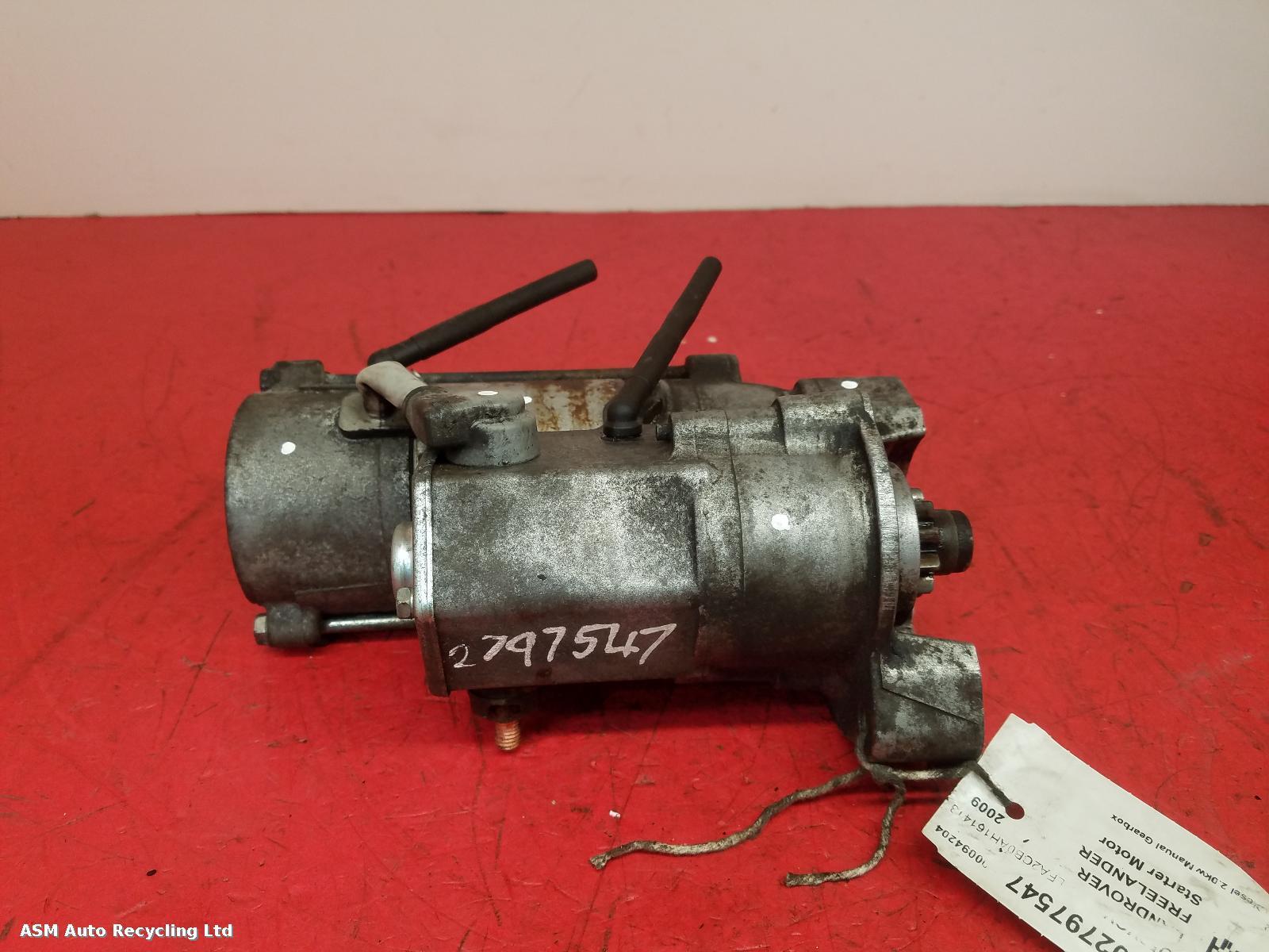 View Auto part Starter Motor Land Rover Freelander 2009