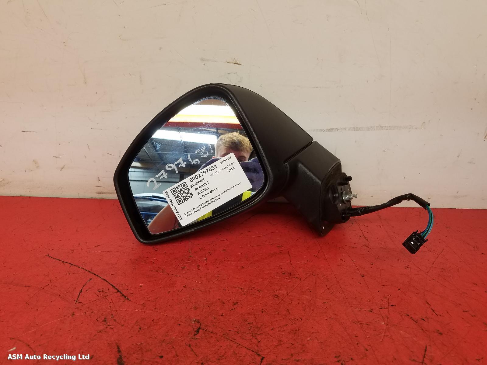 View Auto part L Door Mirror Renault Scenic 2010