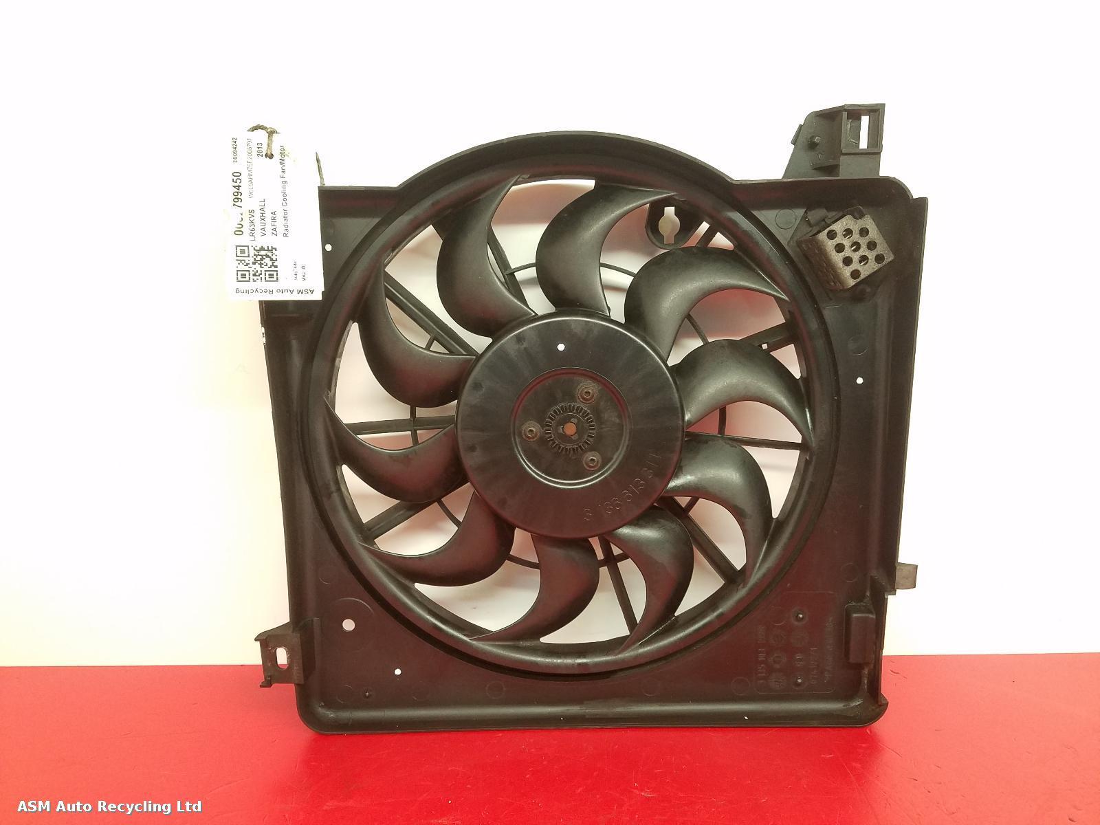 View Auto part Engine Cooling Motor Vauxhall Zafira 2013