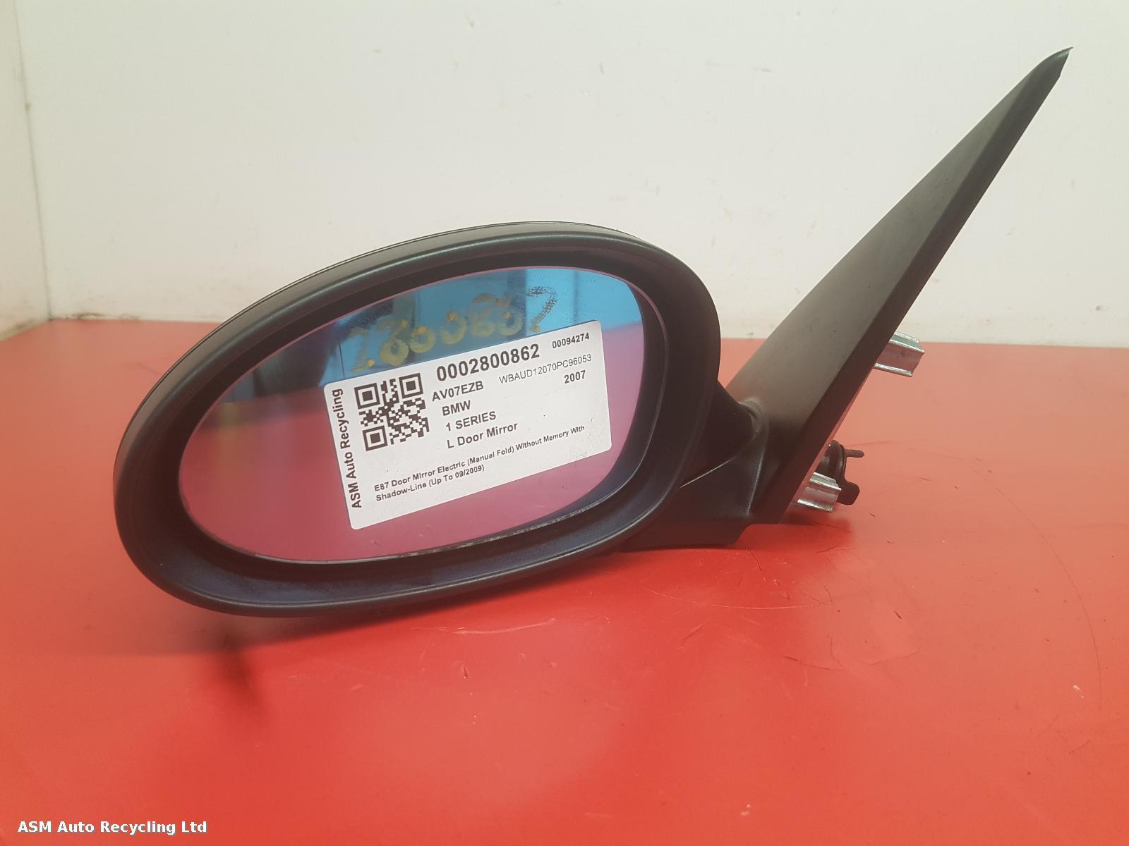 View Auto part L Door Mirror Bmw 1 Series 2007