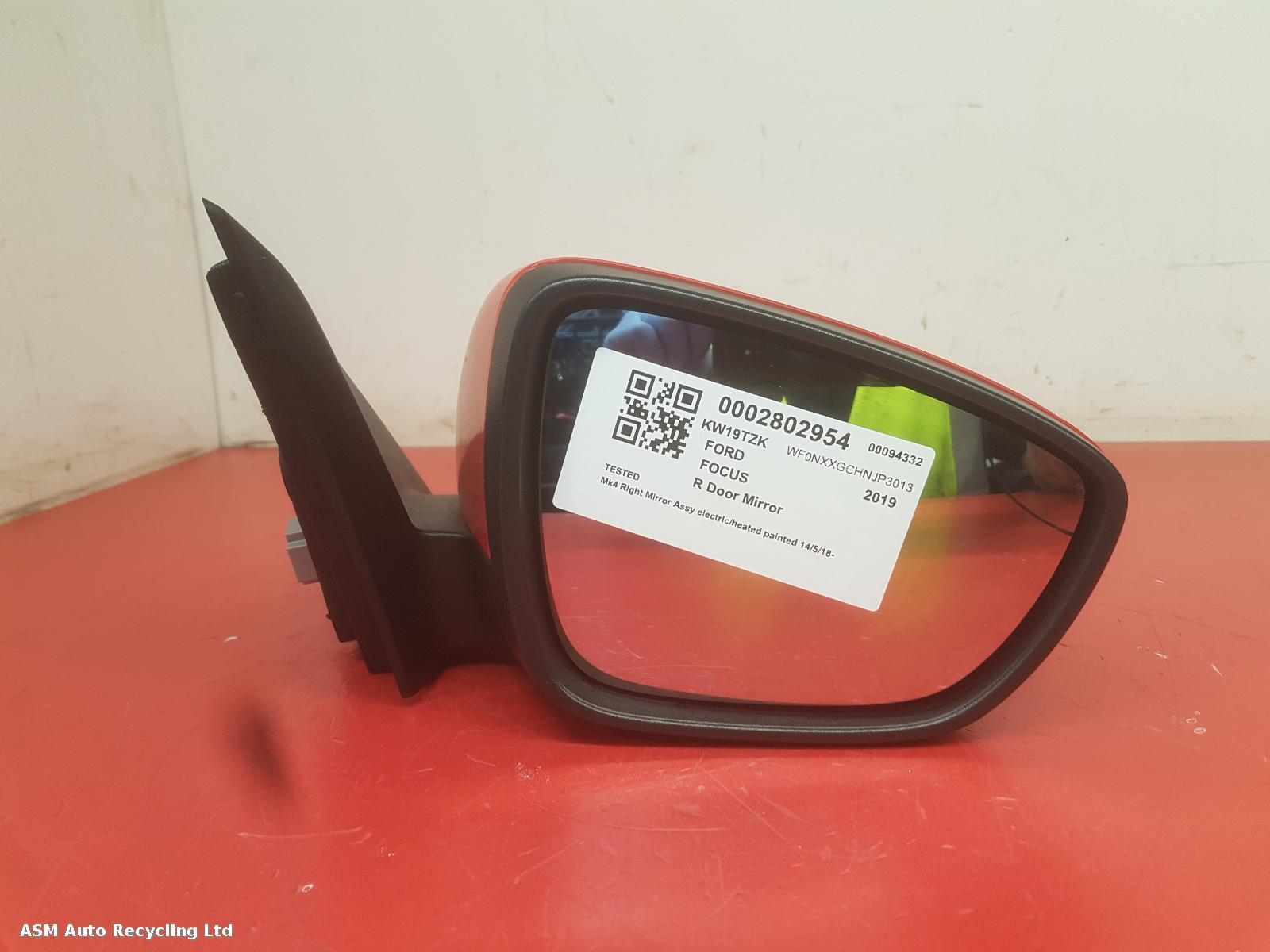 View Auto part R Door Mirror Ford Focus 2019