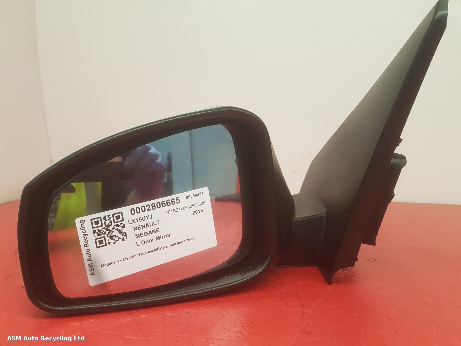 View Auto part L Door Mirror Renault Megane 2015