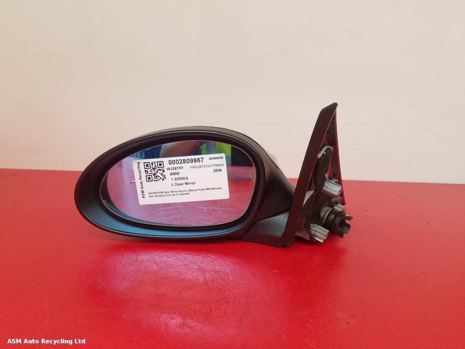 View Auto part L Door Mirror Bmw 1 Series 2008