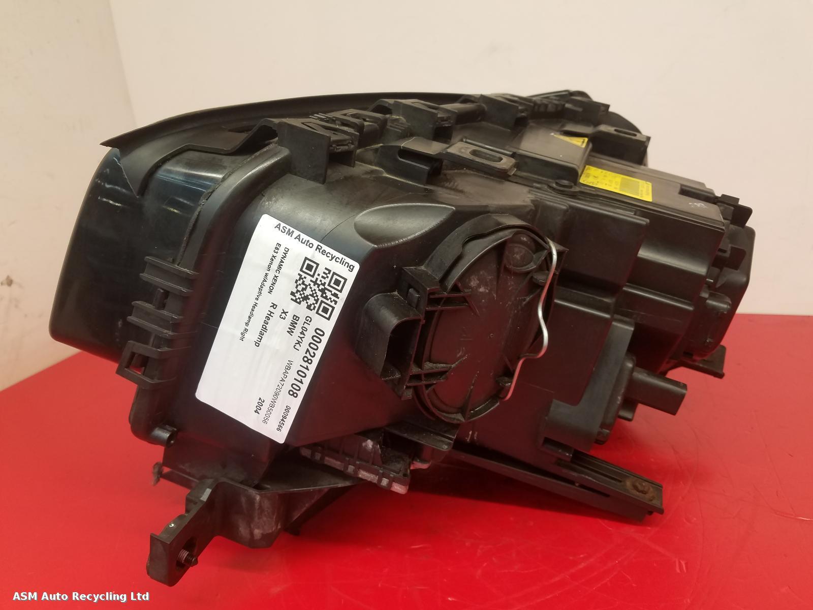 View Auto part R Headlamp Bmw X3 2004
