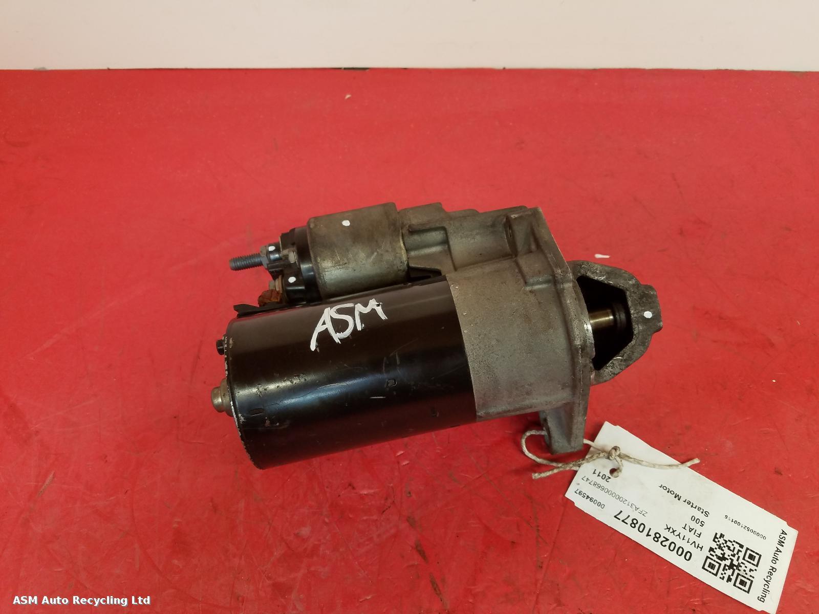 View Auto part Starter Motor Fiat 500 2011