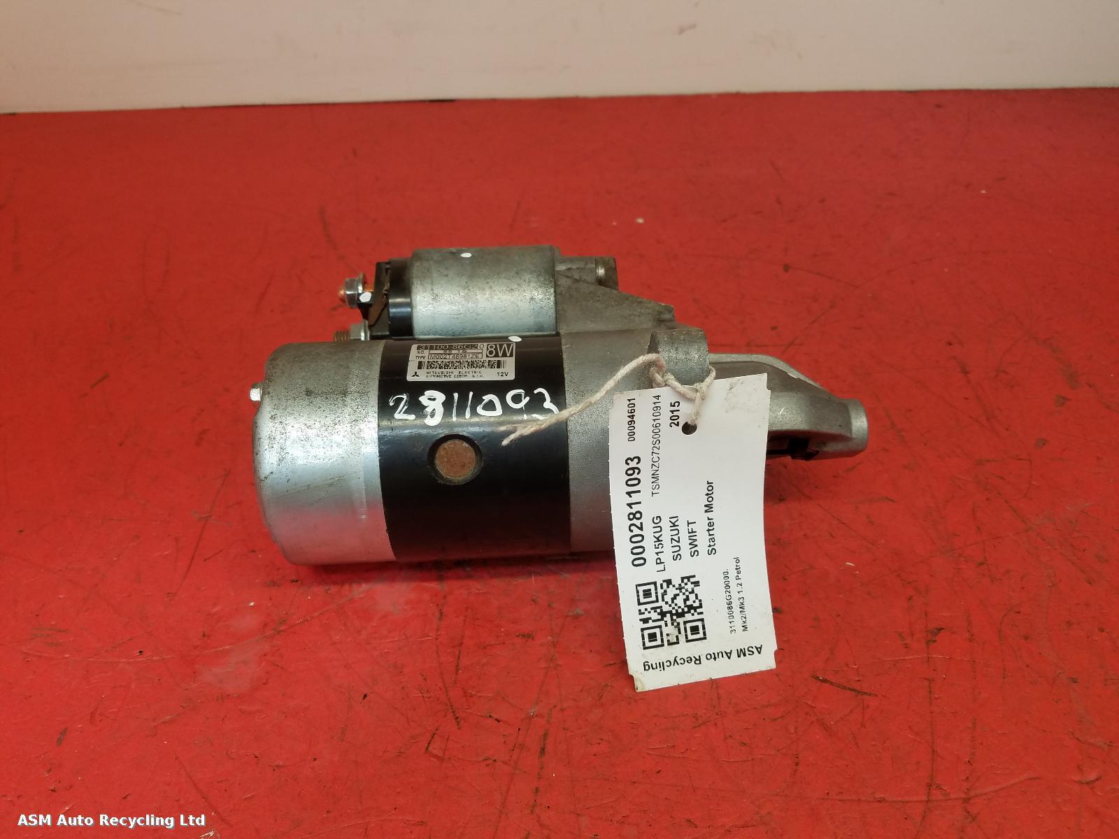 View Auto part Starter Motor Suzuki Swift 2015