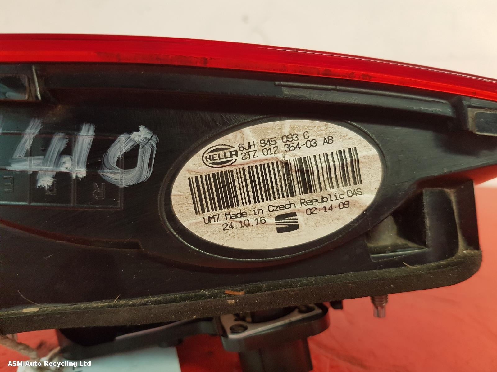 View Auto part L Taillight Seat Toledo 2017