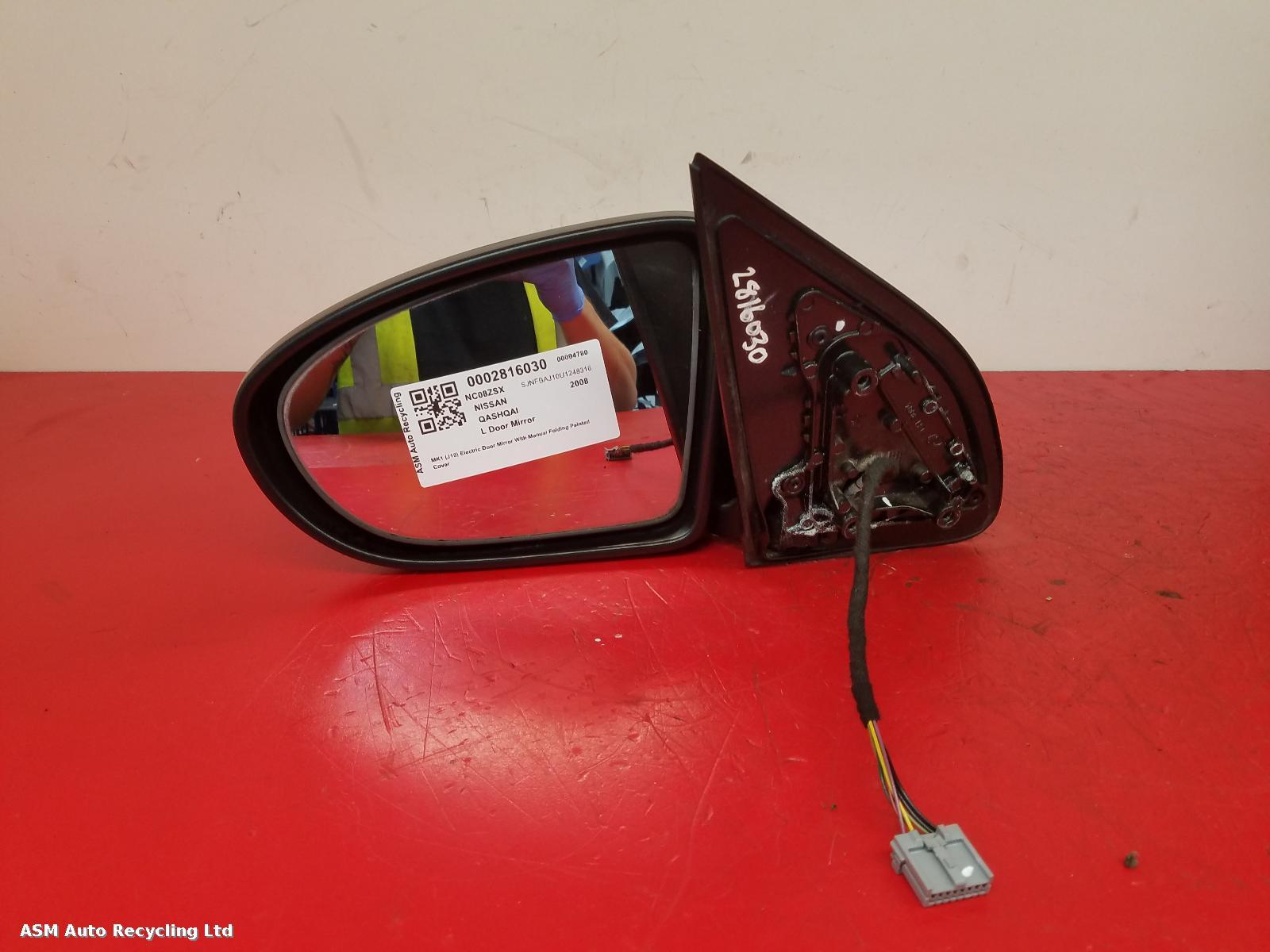 View Auto part L Door Mirror Nissan Qashqai 2008