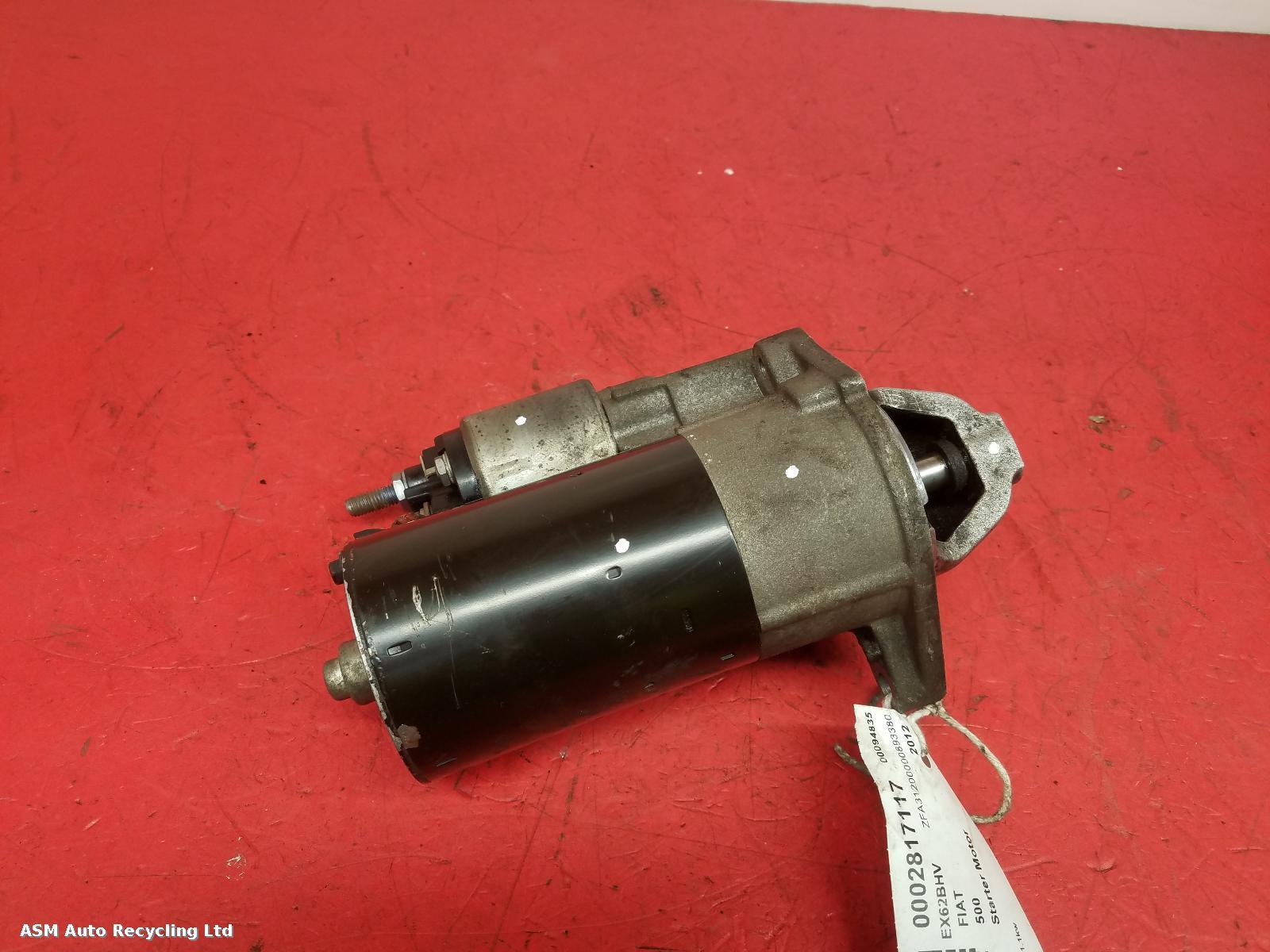 View Auto part Starter Motor Fiat 500 2012