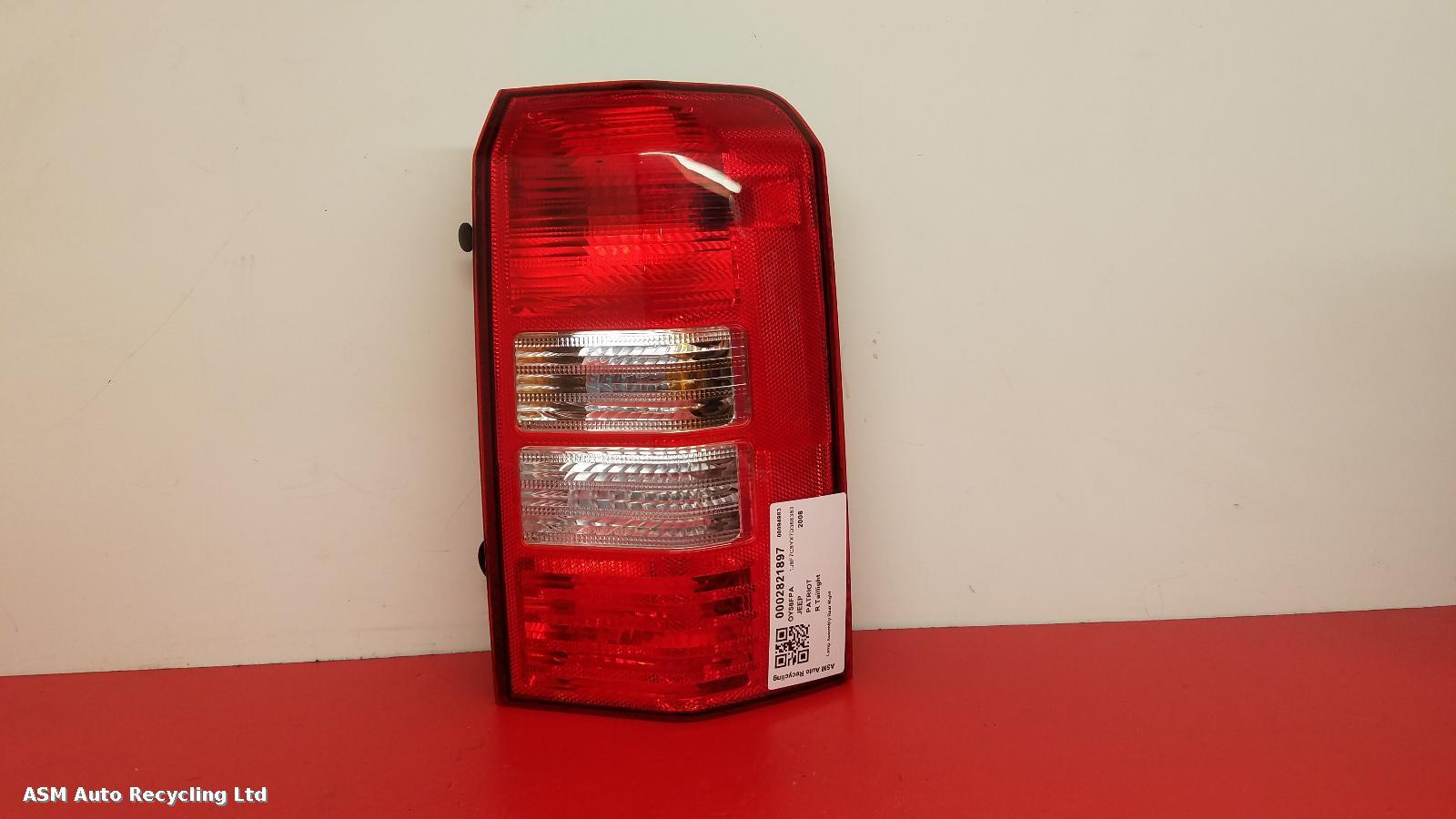View Auto part R Taillight Jeep Patriot 2008