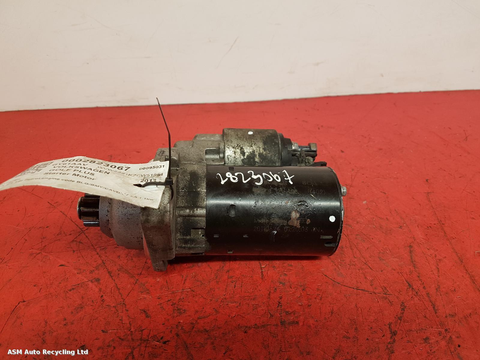 View Auto part Starter Motor Volkswagen Golf Plus 2011
