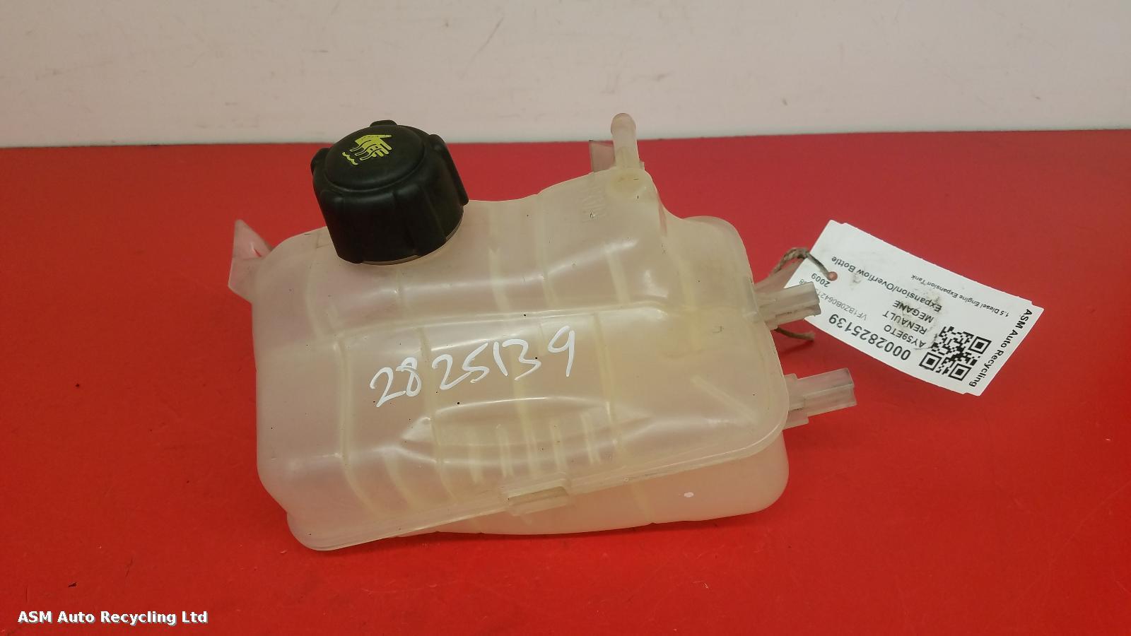View Auto part Overflow Bottle Renault Megane 2009