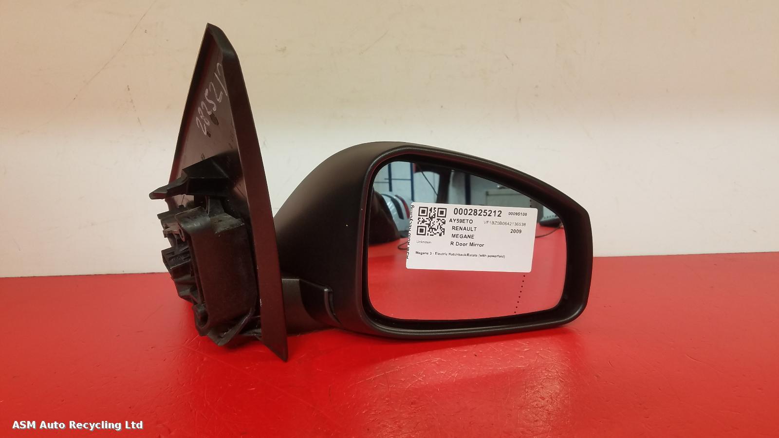 View Auto part R Door Mirror Renault Megane 2009