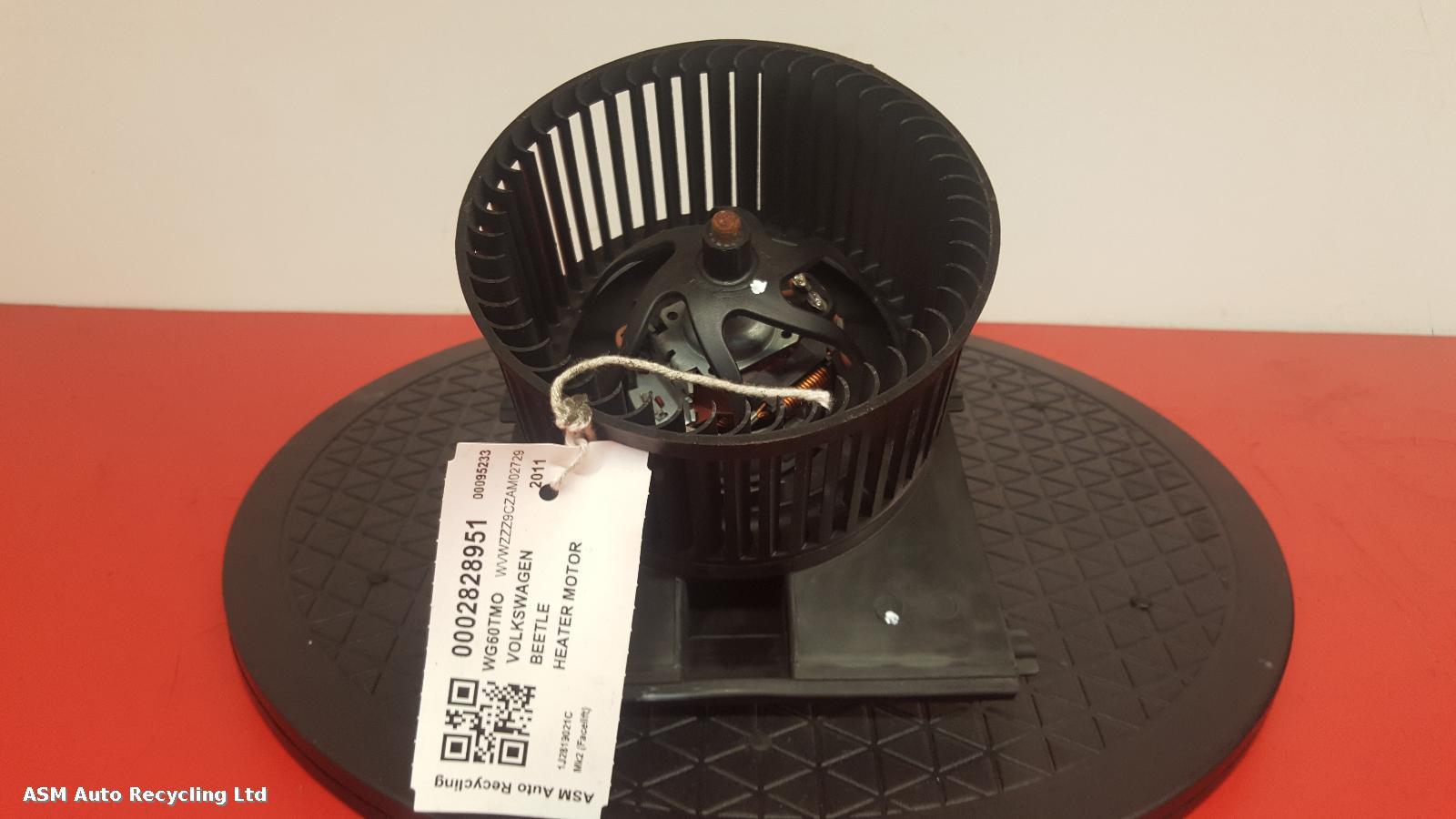 View Auto part Heater Motor/Assembly Volkswagen Beetle 2011