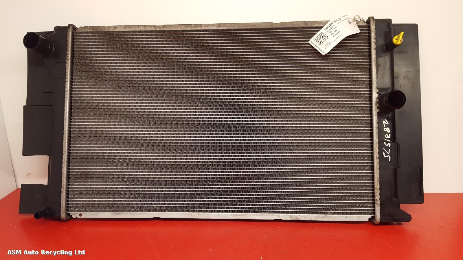 View Auto part Radiator Toyota Auris 2011