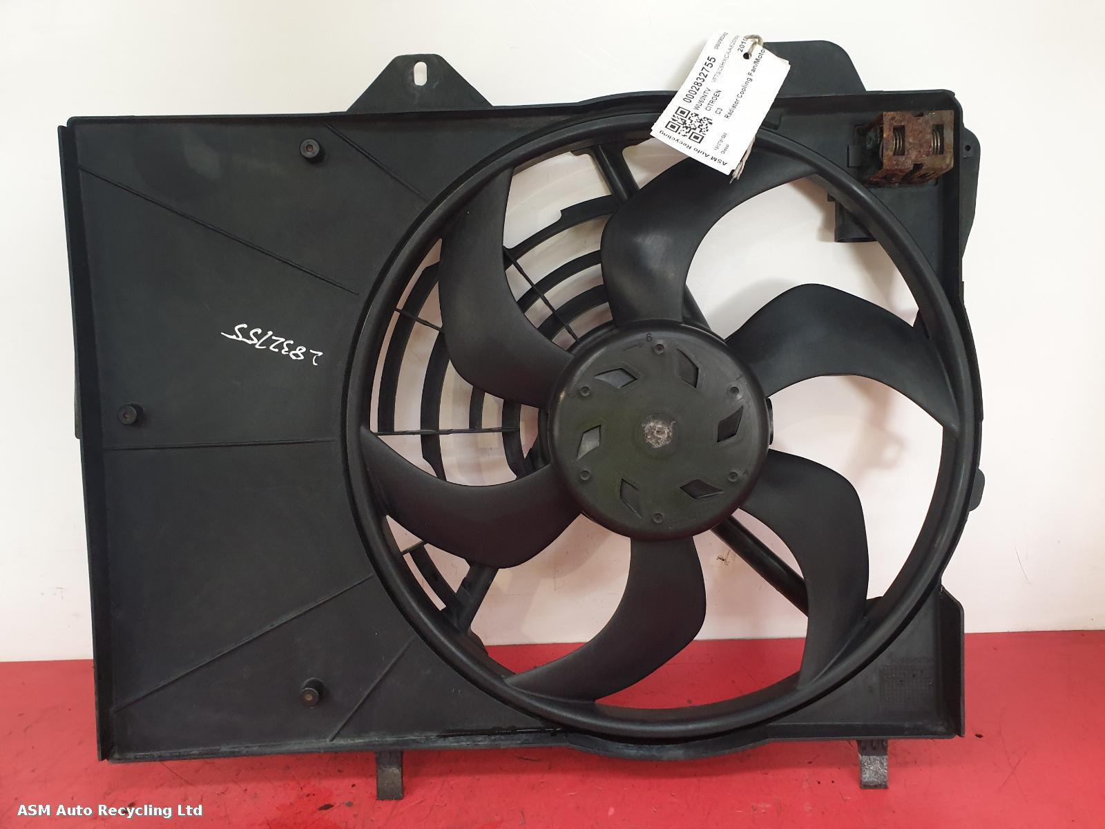 View Auto part Engine Cooling Motor Citroen C3 2010