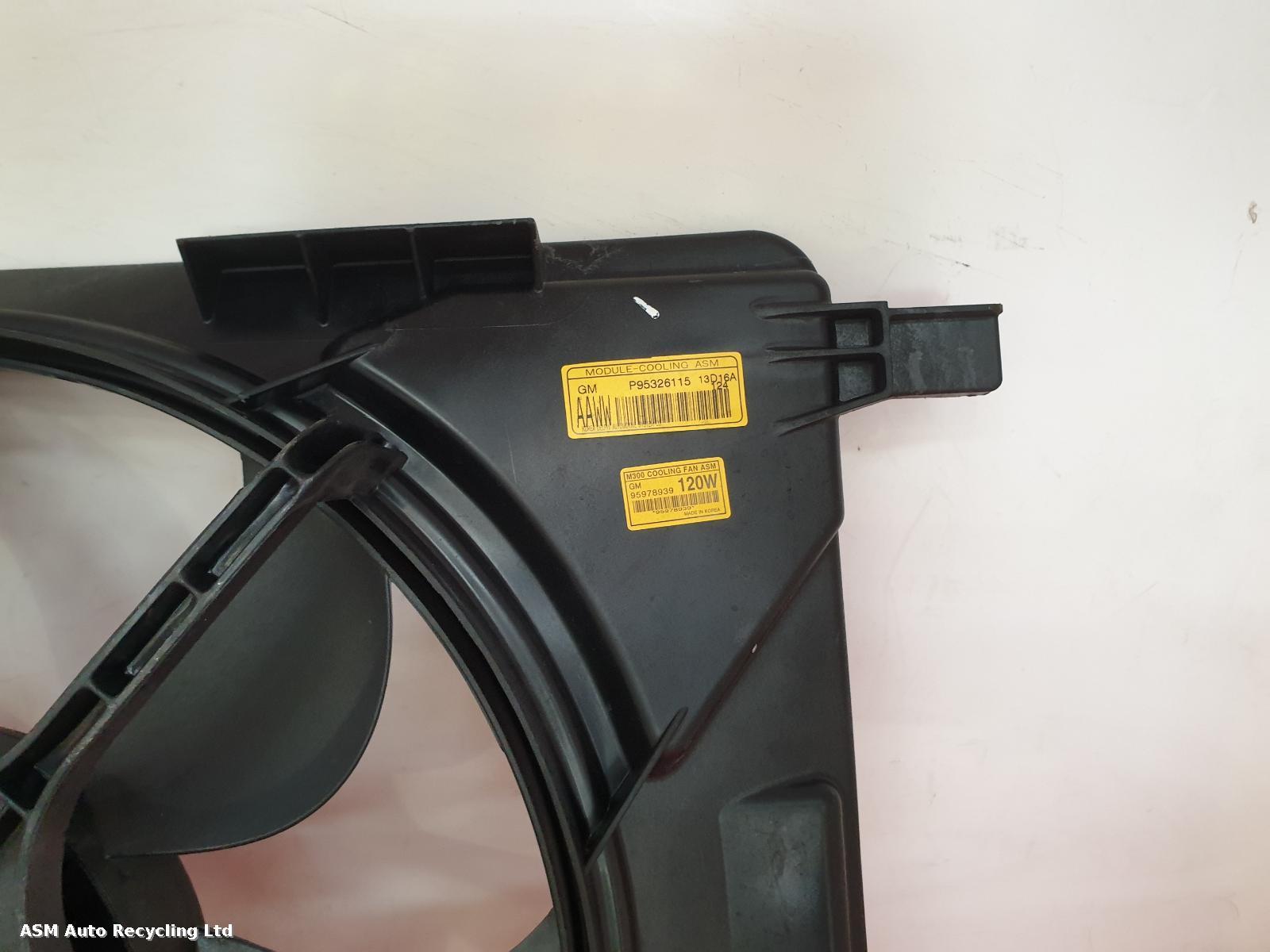 View Auto part Engine Cooling Motor Chevrolet Spark 2013
