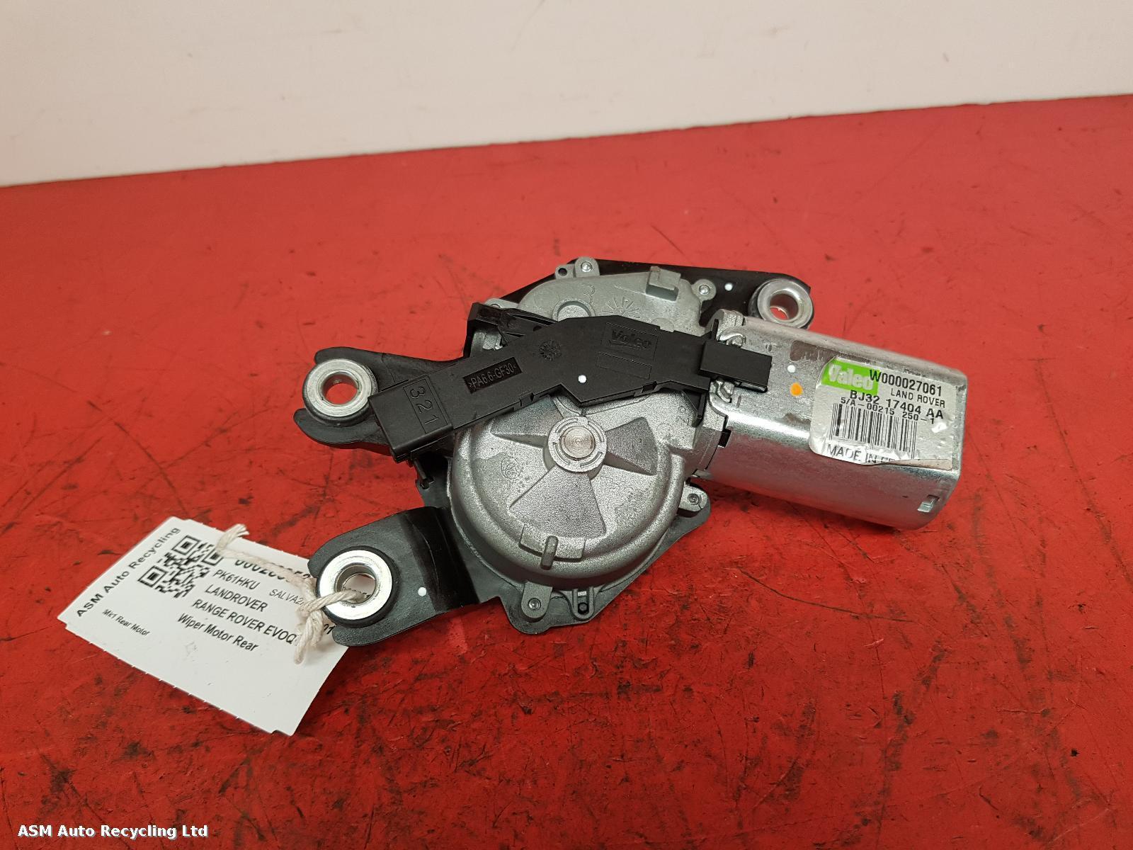 View Auto part Wiper Motor Rear Land Rover Range Rover Evoque 2011