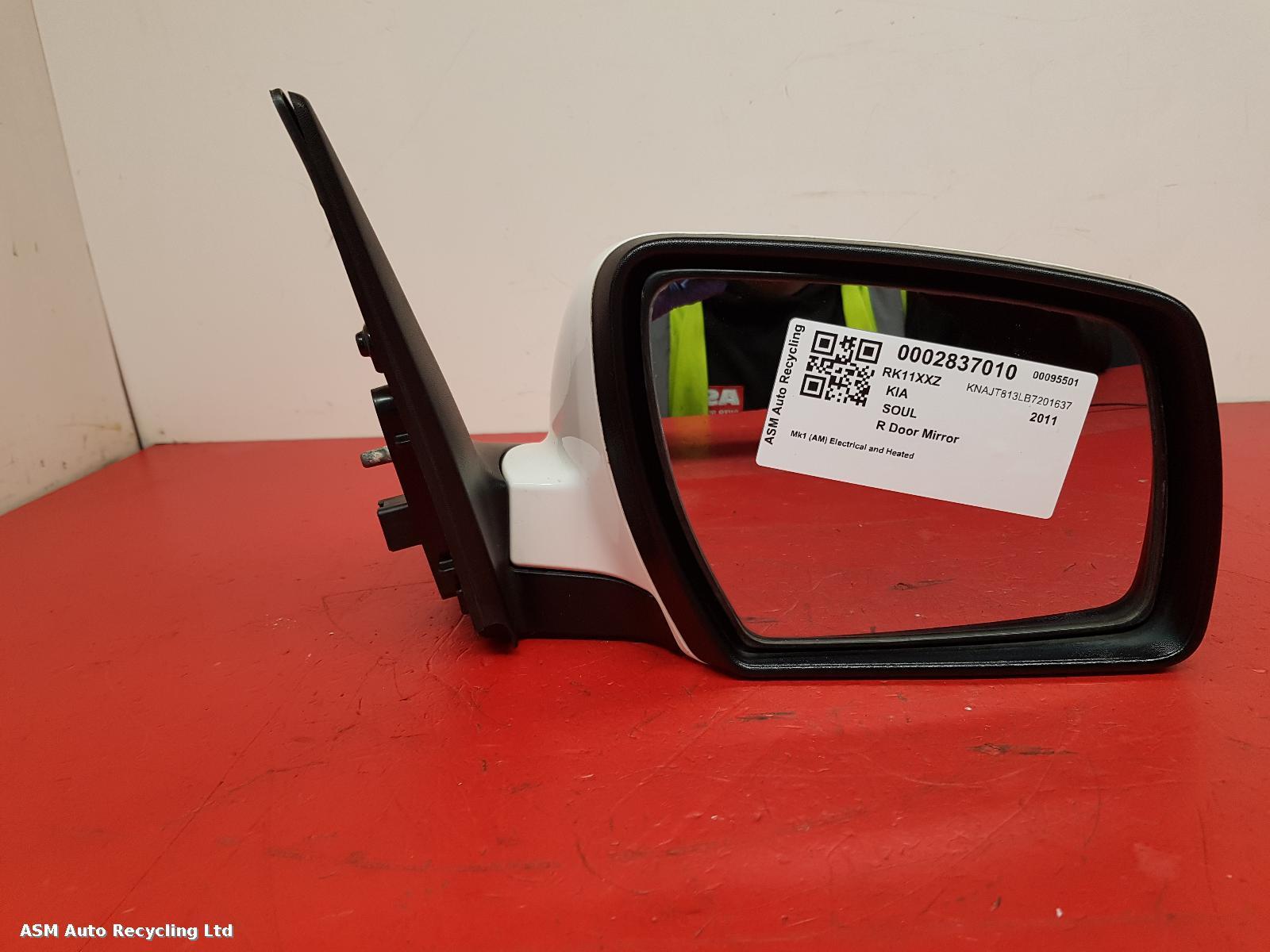 View Auto part R Door Mirror Kia Soul 2011