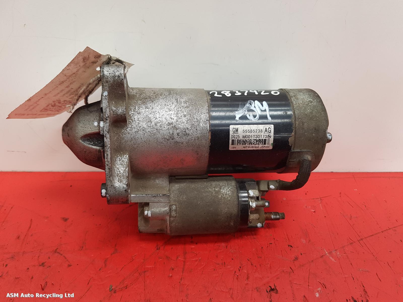 View Auto part Starter Motor Vauxhall Zafira 2013
