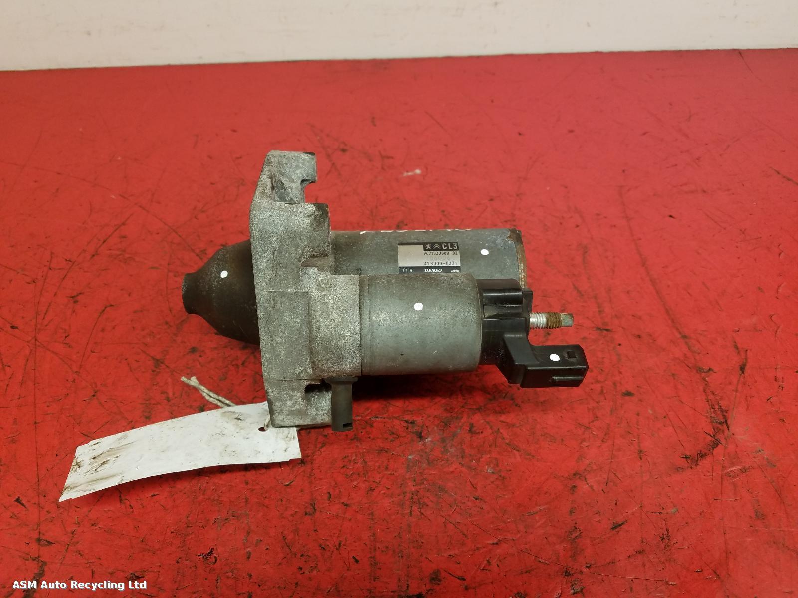 View Auto part Starter Motor Citroen C3 2013