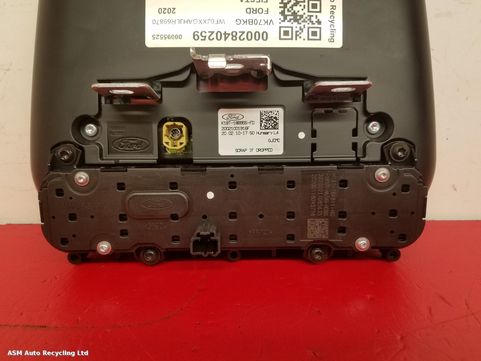 View Auto part Radio Display Ford Fiesta 2020