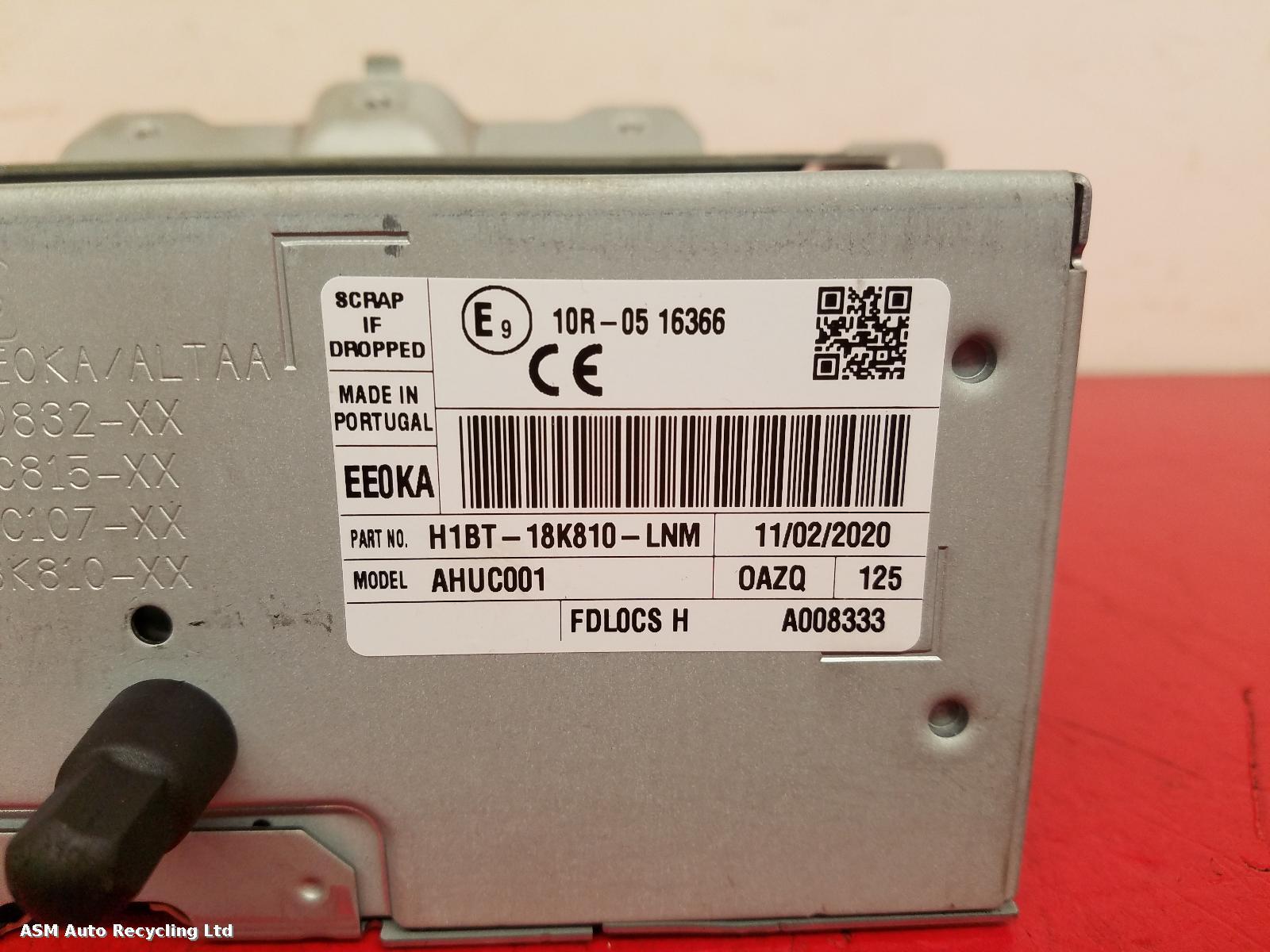 View Auto part Radio Display Ford Fiesta 2020