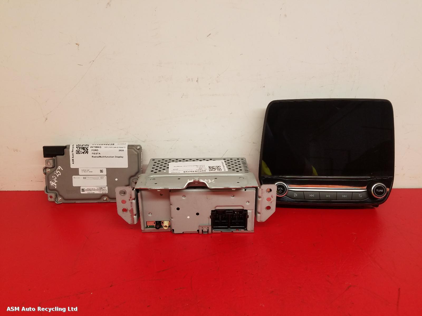 View Auto part Radio Display Ford Fiesta 2020