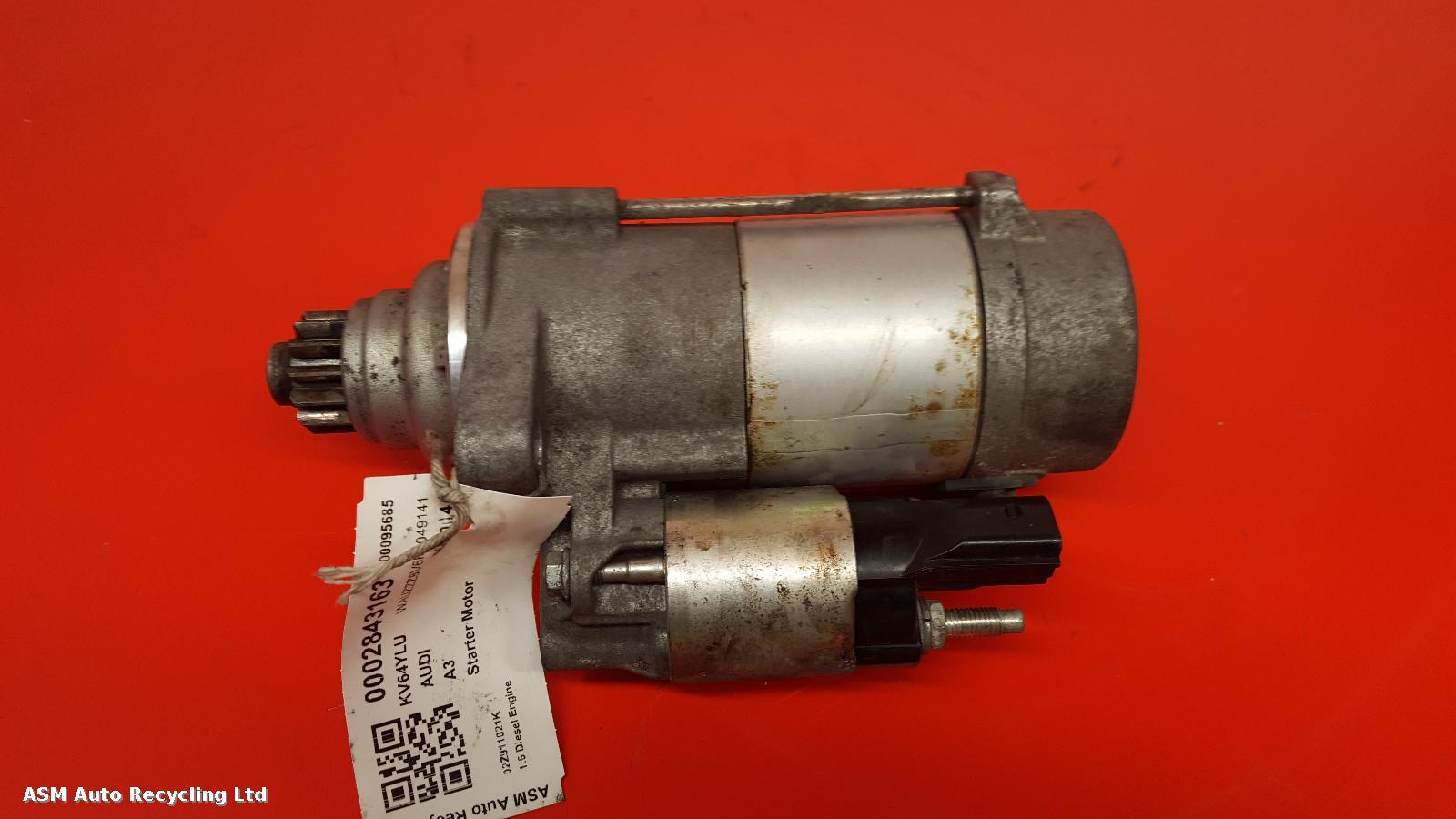 View Auto part Starter Motor Audi A3 2014
