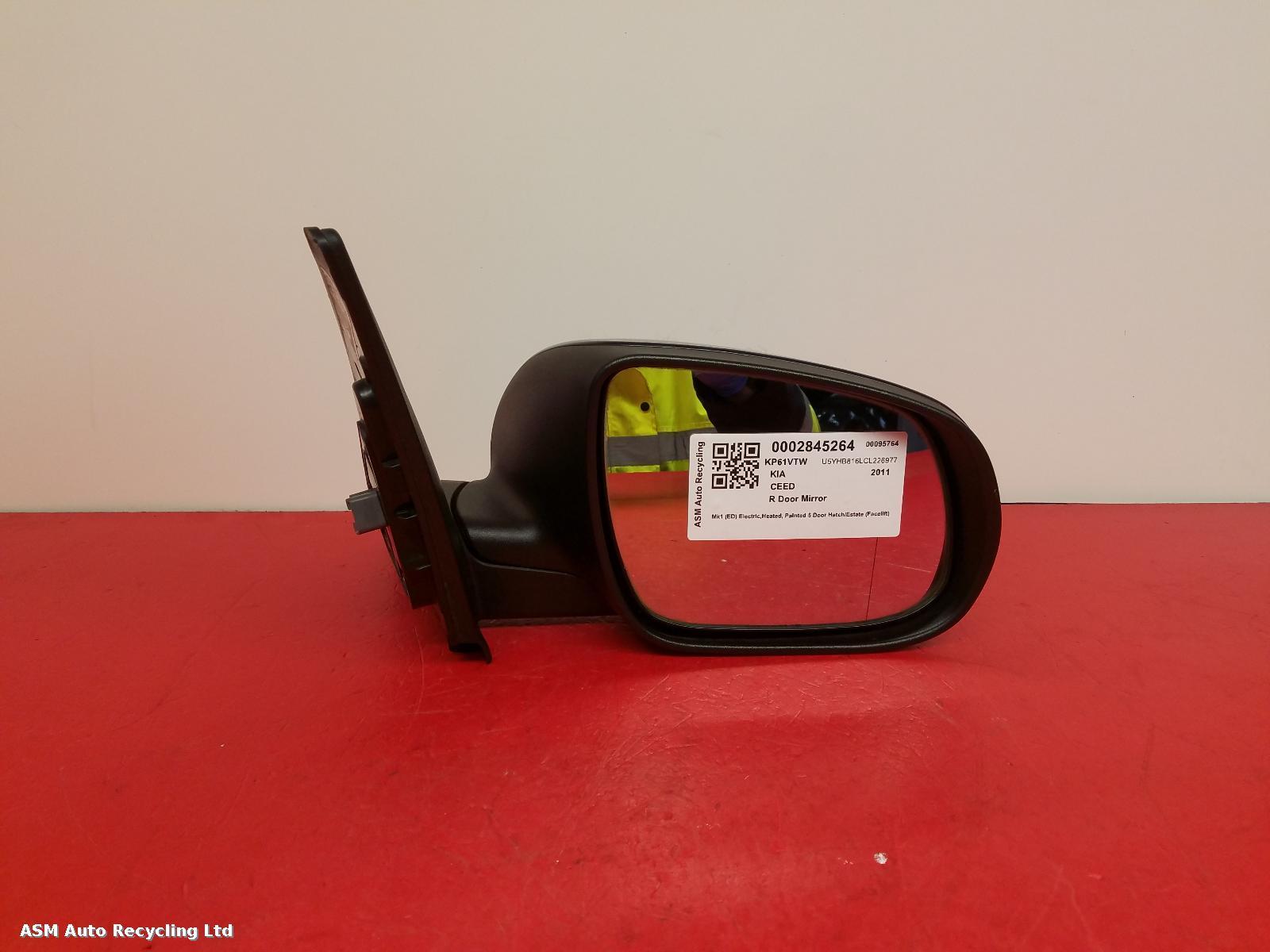 View Auto part R Door Mirror Kia Ceed 2011