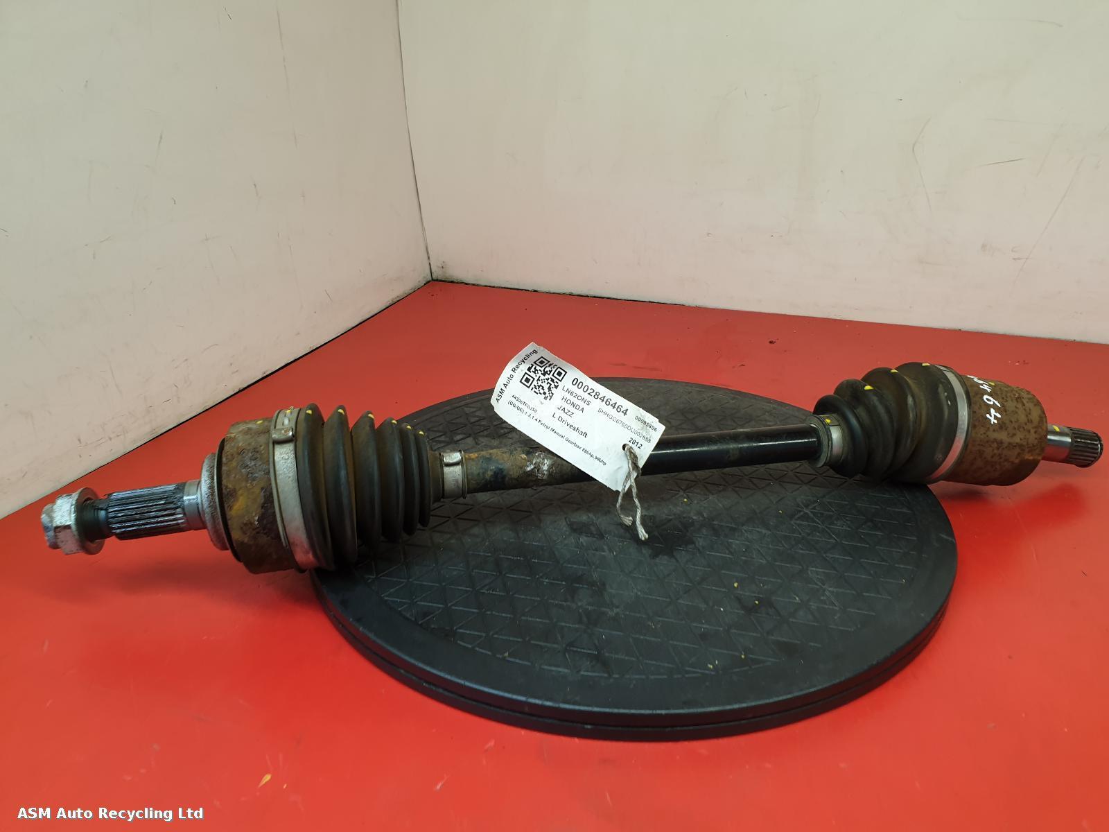 View Auto part Left Driveshaft Honda Jazz 2012