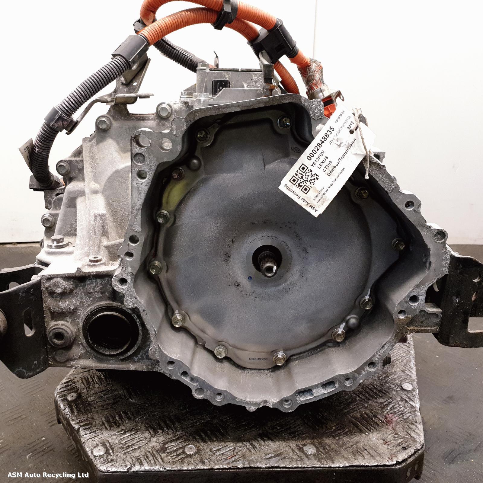 View Auto part Gearbox Lexus Ct200 2012