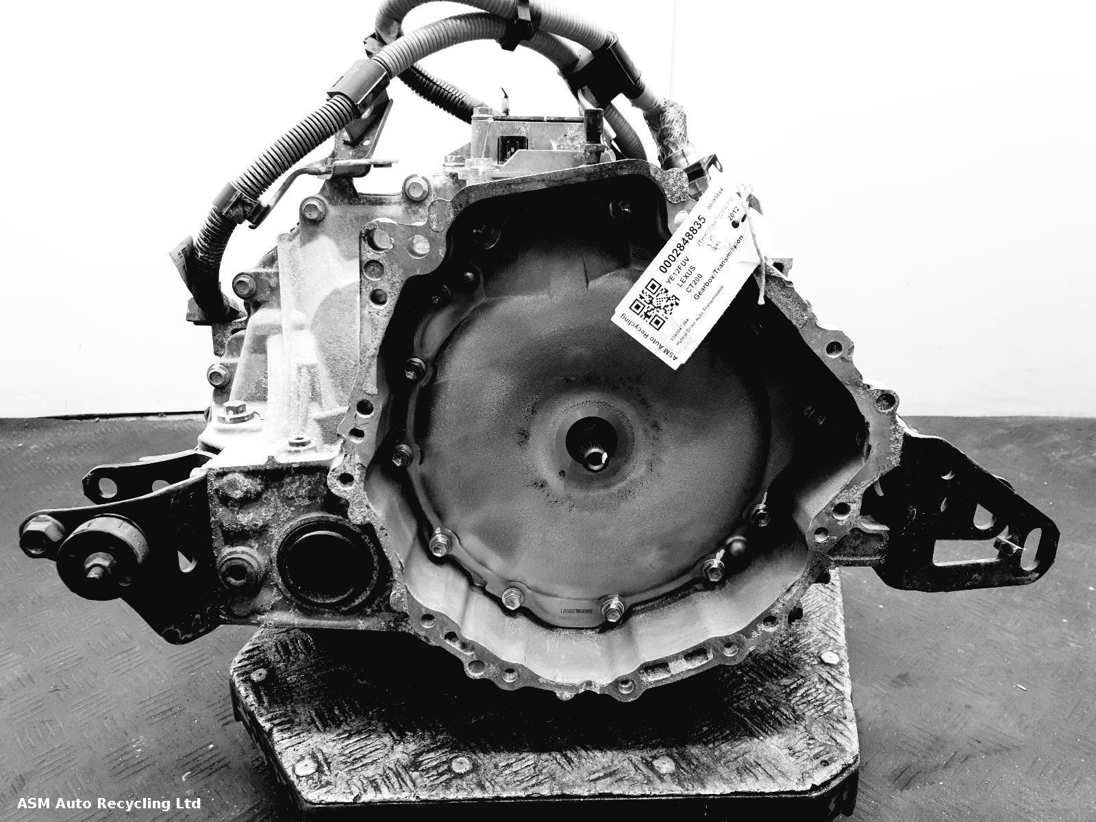 View Auto part Gearbox Lexus Ct200 2012