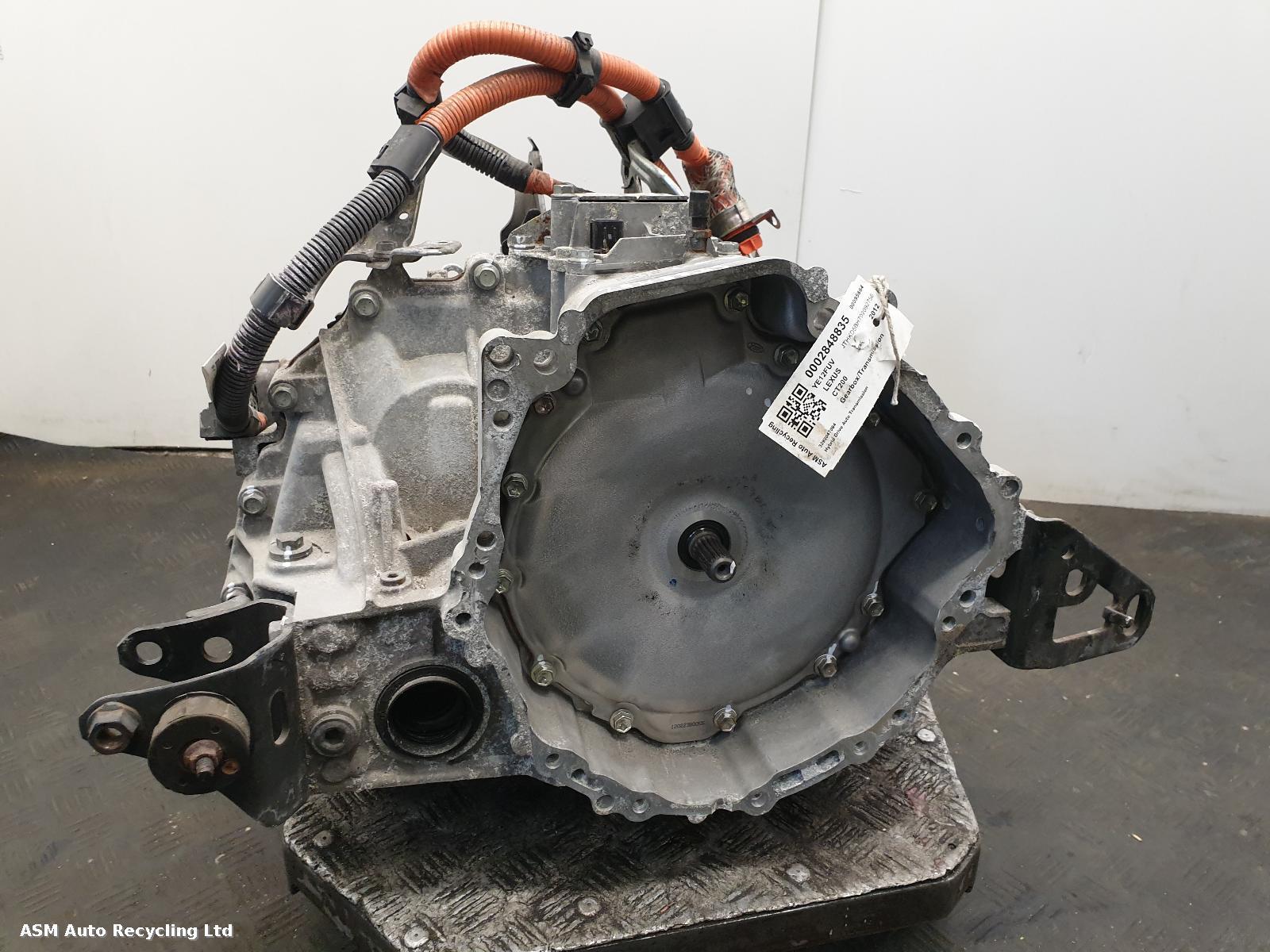 View Auto part Gearbox Lexus Ct200 2012