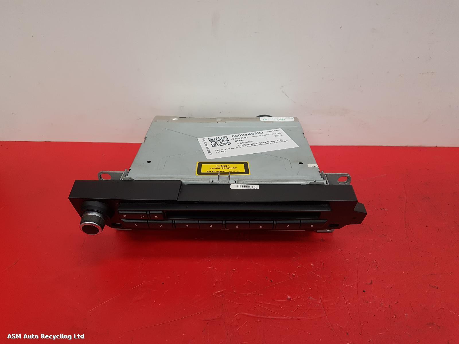 View Auto part CD Changer Bmw 5 Series 2008