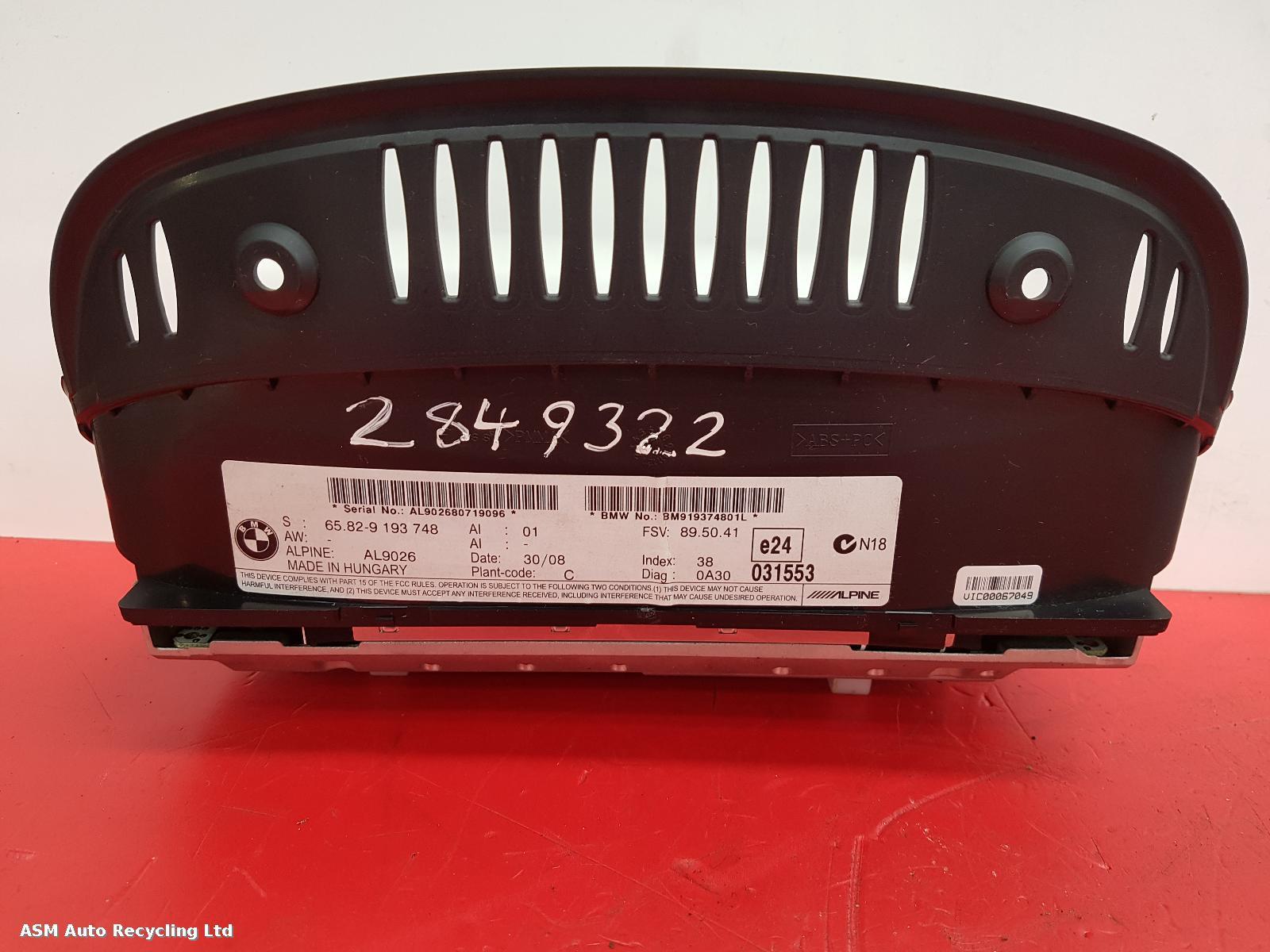 View Auto part CD Changer Bmw 5 Series 2008